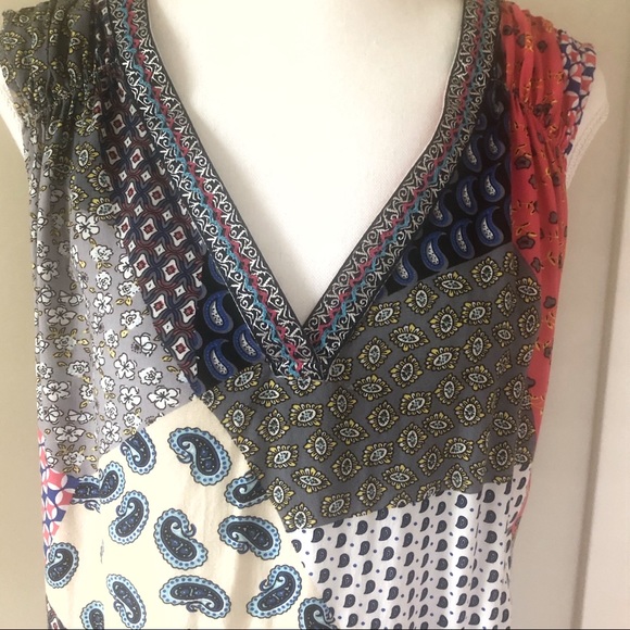 UMGEE Boho Patchwork Tank Top - Picture 2 of 8